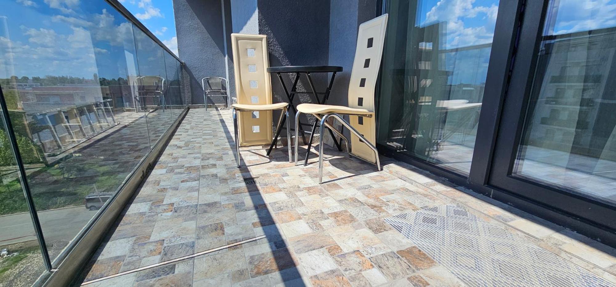Luxury Aparthotel Promenada In Building Stefan Prima Linie La Mare Năvodari Exteriér fotografie