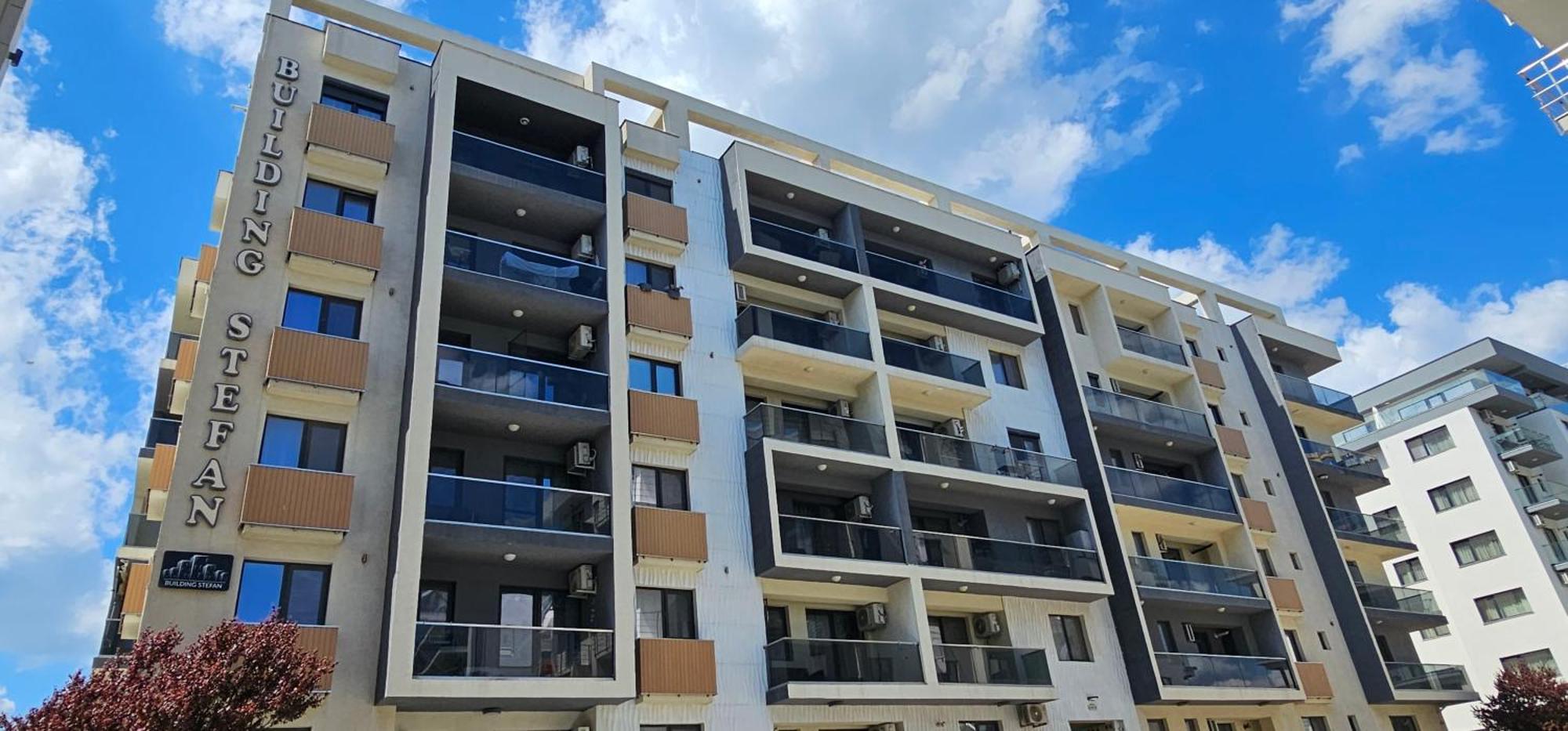 Luxury Aparthotel Promenada In Building Stefan Prima Linie La Mare Năvodari Exteriér fotografie