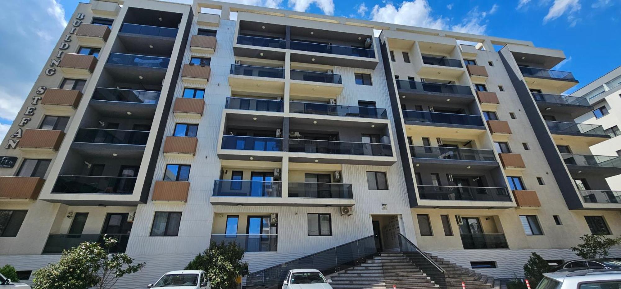 Luxury Aparthotel Promenada In Building Stefan Prima Linie La Mare Năvodari Exteriér fotografie